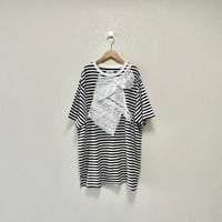 2025SS / 人気完売品 BEAMS BOY 【別注】TORI-TO  バイアス フリル BIG Tシャツ