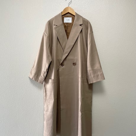 タグ付き未使用品 / SLOBE IENA 麻ツイルチェスターコート