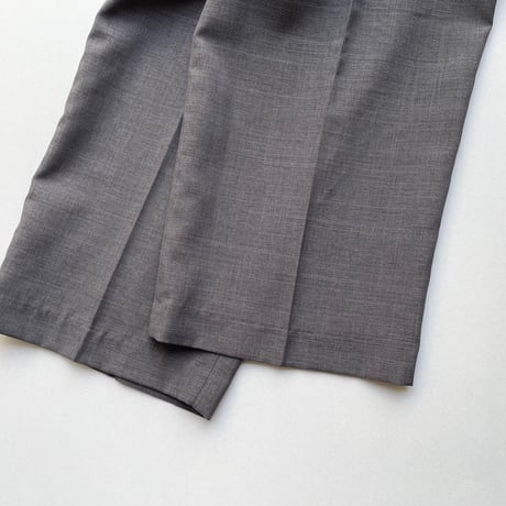 mizuiroind センタープレスワイドスラックス