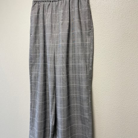 2023AW / MidiUmi check wide easy PT