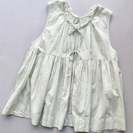 2025SS / BEAMS BOY コットンギャザーノースリーブシャツ