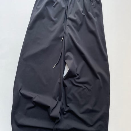 販売継続品 / IKITSUKE ギャザーワイドパンツ 【ブラック】