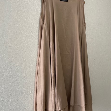 定番品 /  mizuiro ind ダブルヘムロングワンピース