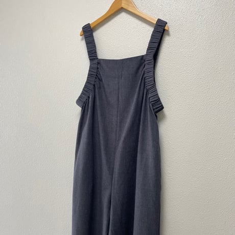 2024AW / anana  ギャザーサロペット【グレー】