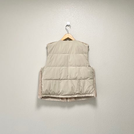 タグ付き未使用品 / 2025AW / vivapresto ファーベスト 【ベージュ】