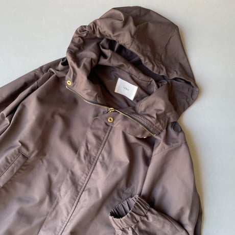 IENA Pタフタフーデットブルゾン