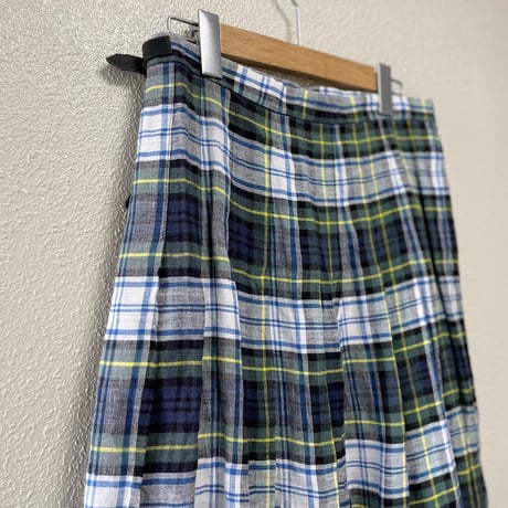 O'NEILof DUBLIN ミモレ丈 リネンキルトスカート