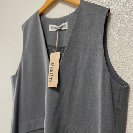 タグ付き未使用品 / MidiUmi long vest