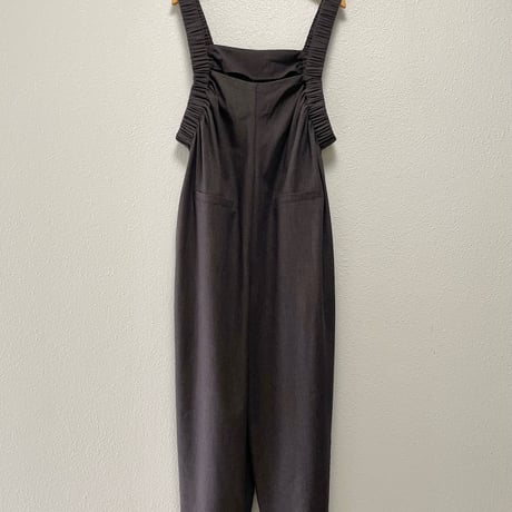 2024AW / anana  ギャザーサロペット【ブラウン】