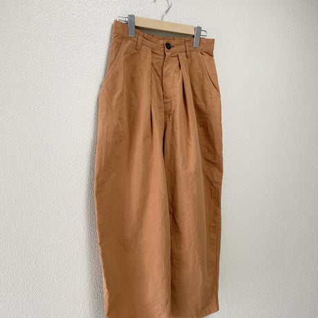 grin シーエルシーチング タックパンツ