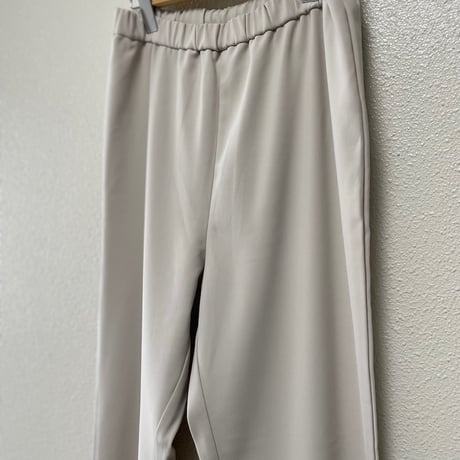 mizuiro ind  ストレッチイージーパンツ【サンドベージュ】