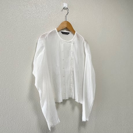 2025SS / mizuiro ind コットンクレープショートシャツ