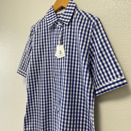 タグ付き未使用品 / LA MARINE FRANCAISE ギンガムチェック ワンピース