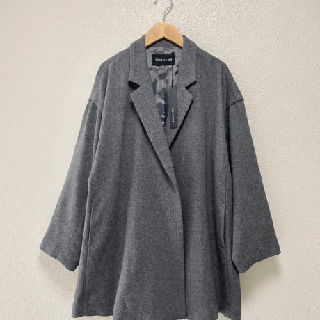 タグ付き未使用品 / 2024AW mizuiro ind  ウールブレンドテーラードジャケット
