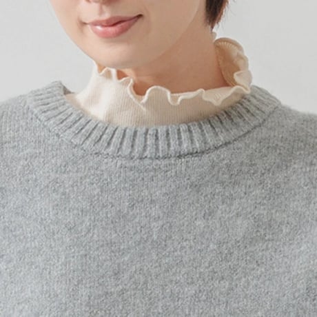 【4色展開】サイドスリットニットベスト