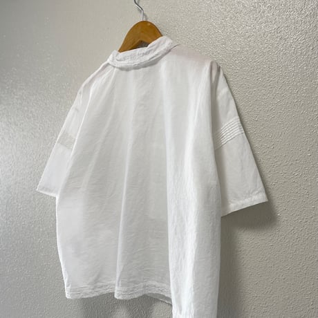mizuiro ind レースパターンシャツ