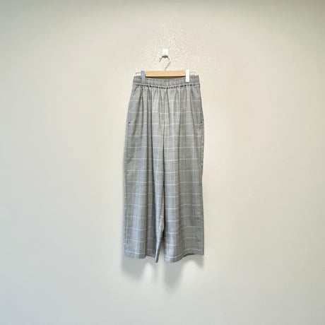 2023AW / MidiUmi check wide easy PT