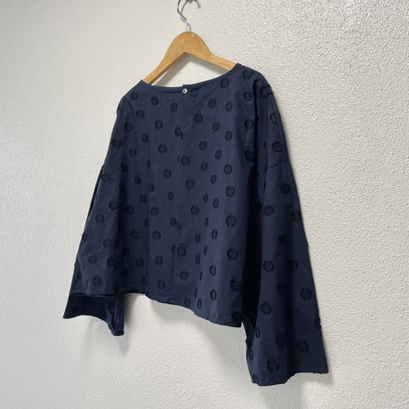 2024 / MidiUmi  dots shirt P/O ドットショートプルオーバー