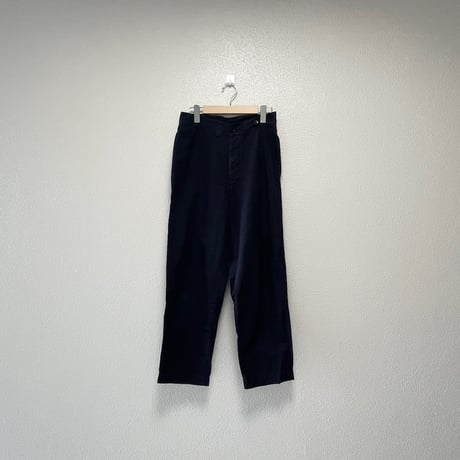 MHL. GARMENT DYE CANVAS TROUSERS
