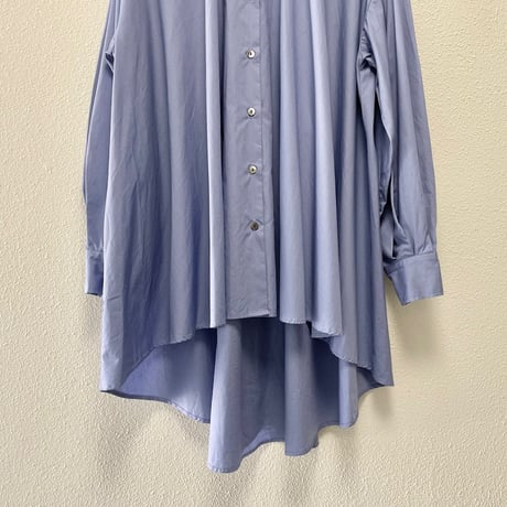 2024AW / 未使用品 定番販売品 / 販売継続品  mizuiro ind  ワイドシャツチュニック
