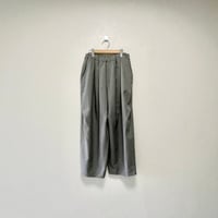 2025AW  / 定番販売品 / 販売継続品  mizuiro ind ワイドカーゴパンツ【グレー】