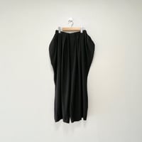 2025SS / 販売継続品 /  mizuiro ind  サイドドレープワイドパンツ