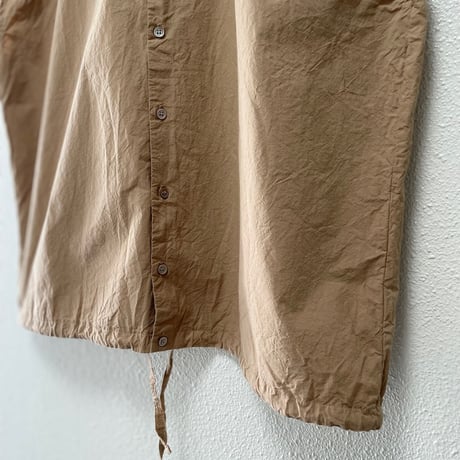 2026SS / 人気完売品 Veritecoeur  シュリンクフレンチスリーブシャツ