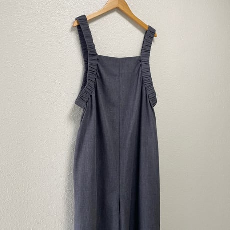 2024AW / anana  ギャザーサロペット【グレー】