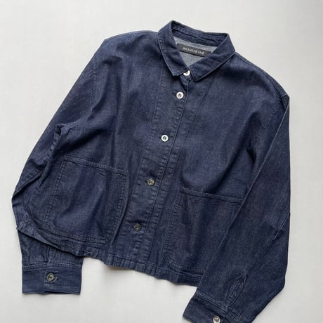 mizuiro ind  デニムショートシャツジャケット