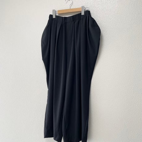 2025SS / 販売継続品 /  mizuiro ind  サイドドレープワイドパンツ