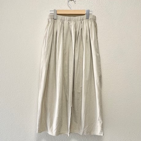2026SS / HUIS やわらかシーチングコットンコクーンスカート