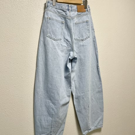 MACKINTOSH PHILOSOPHY カーブワイドデニムパンツ 【ブリーチ】