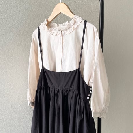 nest Robe コットンタイプライター ジャンパースカート