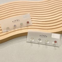 vivus 耳飾り（6mm4粒セット）
