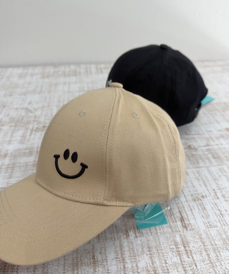 刺繍ニコちゃんCAP