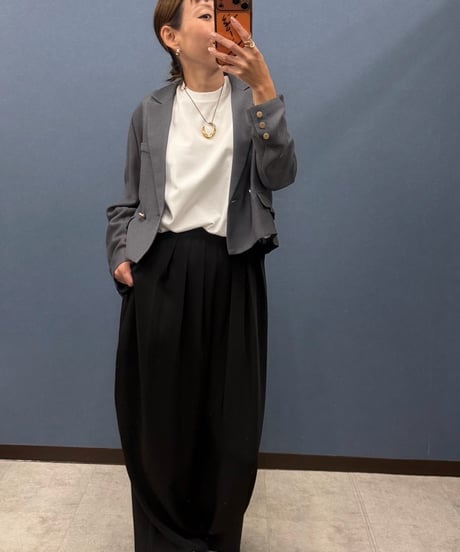 Dignite collier ディニテコリエ　メッシュ ショート丈ジャケット