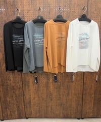 ATELIER SIX  アトリエシックス　チュールレイヤード フォトプリントプルオーバー
