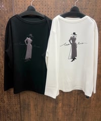 Pauline Bleu ポリーヌブロー　レディモチーフ 立体アップリケプルオーバー