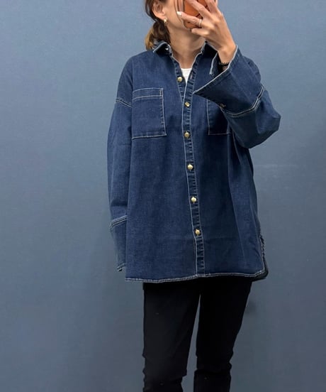 Uncarnet アンカルネ　 オーバーサイズデニムシャツ