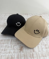 刺繍ニコちゃんCAP