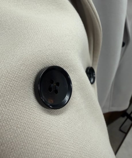 Dignite collier ディニテコリエ　ダンボールライク オーバーシルエット Pコート