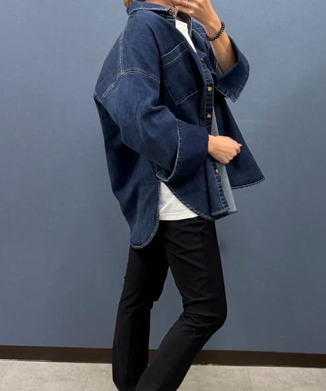 Uncarnet アンカルネ　 オーバーサイズデニムシャツ