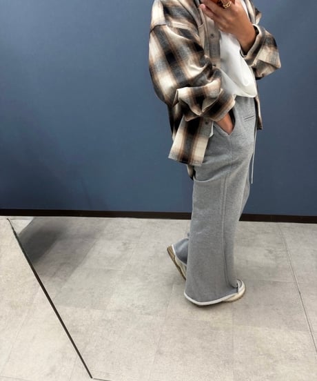 Pauline Bleu ポリーヌブロー  大人カジュアル スウェットパンツ