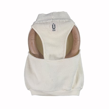 thermal knit cropped tank：Solid-Vanilla //ｻｰﾏﾙﾆｯﾄｸﾛｯﾌﾟﾄﾞﾀﾝｸ：ｿﾘｯﾄﾞ-ﾊﾞﾆﾗ