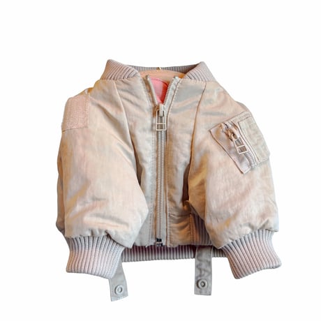 <SNZ>MA-1 FLIGHT JACKET:BEIGE //<シュナ>MA-1ﾌﾗｲﾄｼﾞｬｹｯﾄ:ﾍﾞｰｼﾞｭ