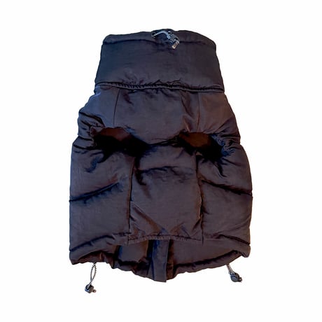 Quilted Padded Vest: BLACK //キルティングベスト:ブラック