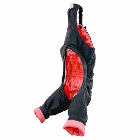 <ITG>MA-1 FLIGHT PANTS:BLACK //<イタグレ>MA-1ﾌﾗｲﾄﾊﾟﾝﾂｵｰﾊﾞｰｵｰﾙ:ﾌﾞﾗｯｸ