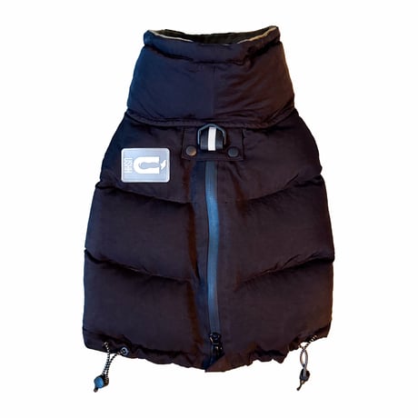 Quilted Padded Vest: BLACK //キルティングベスト:ブラック
