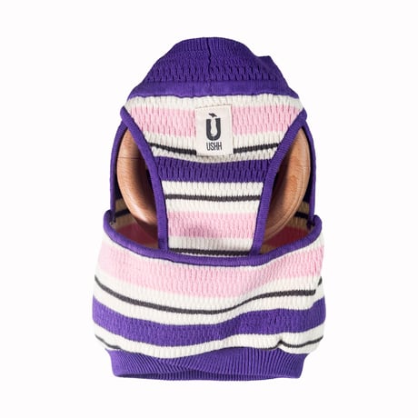 thermal knit cropped tank：Puple Multi//ｻｰﾏﾙﾆｯﾄｸﾛｯﾌﾟﾄﾞﾀﾝｸ：ﾊﾟｰﾌﾟﾙﾏﾙﾁ
