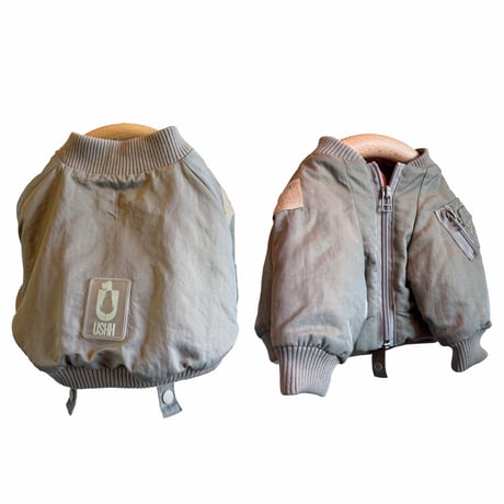 <SNZ>MA-1 FLIGHT JACKET:Olive //<シュナ>MA-1ﾌﾗｲﾄｼﾞｬｹｯﾄ:ｵﾘｰﾌﾞ